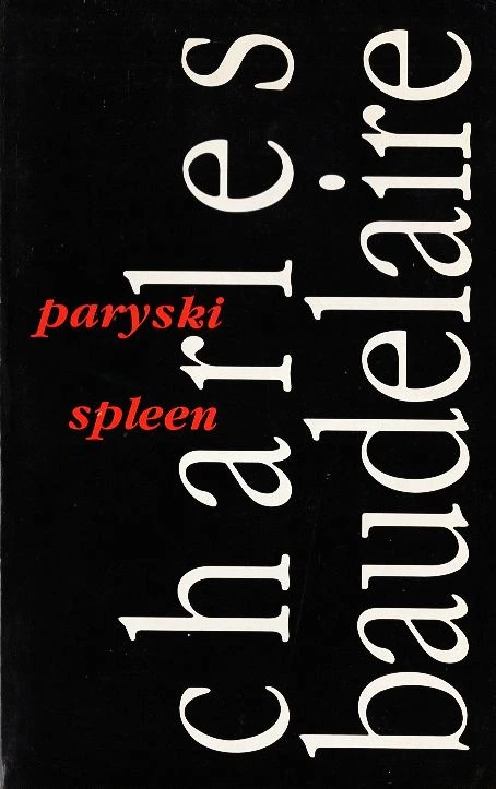 Okładka: Paryski spleen